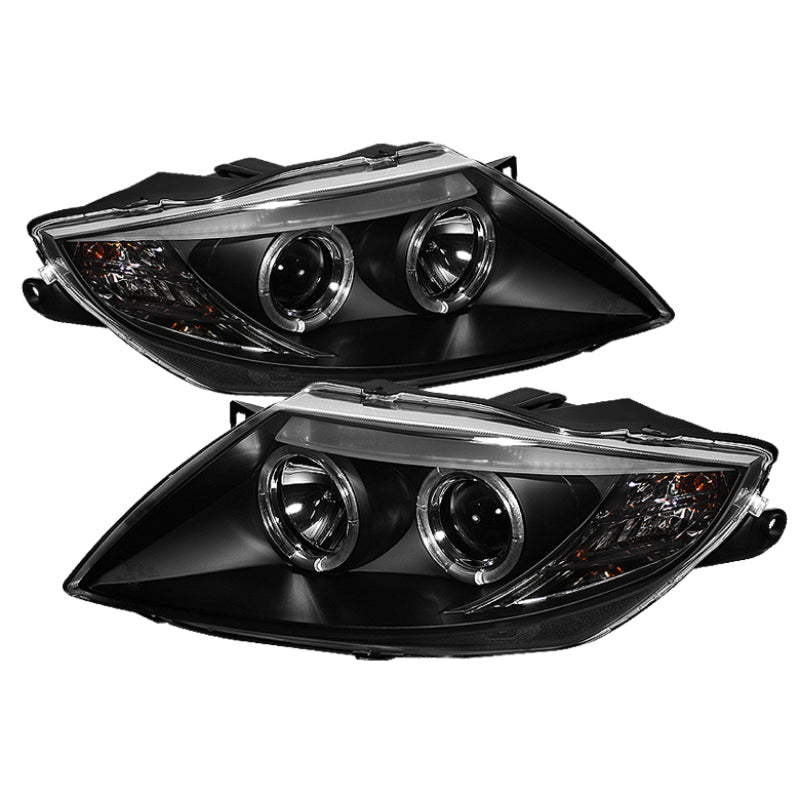 Load image into Gallery viewer, Spyder BMW Z4 03-08 Projector Headlights Xenon/HID Model Only - LED Halo Black PRO-YD-BMWZ403-HID-BK
