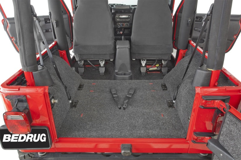 Load image into Gallery viewer, BedRug 97-06 Jeep TJ Rear Cargo Kit (Incl Tailgate)
