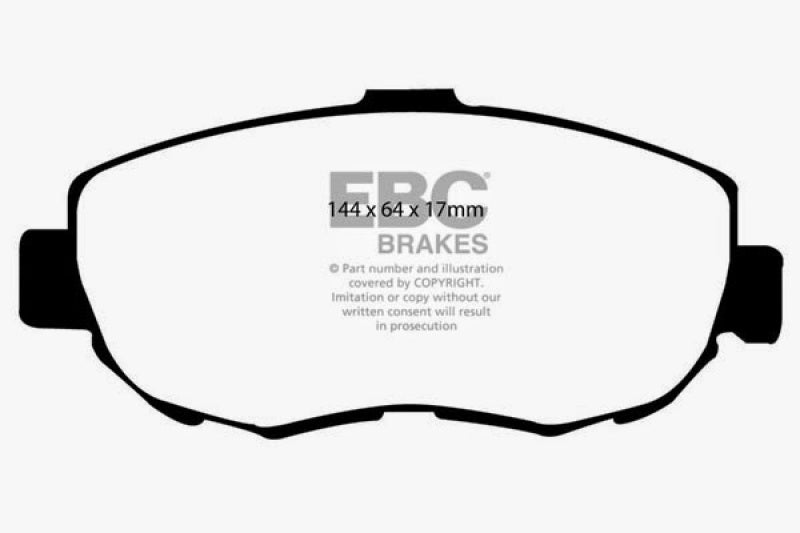 Load image into Gallery viewer, EBC 93-97 Lexus GS300 3.0 Yellowstuff Front Brake Pads
