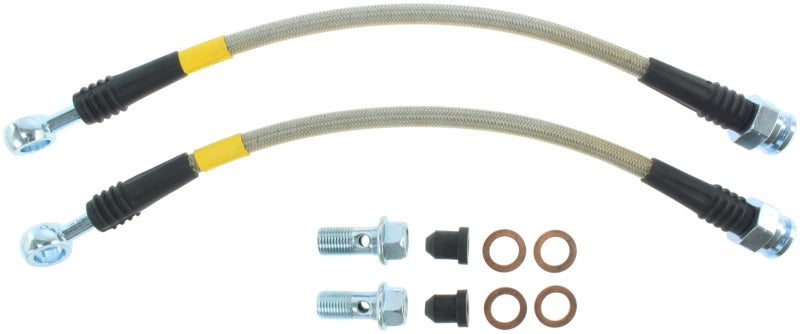 Load image into Gallery viewer, StopTech Stainless Steel Rear Brake lines for Mazda 6
