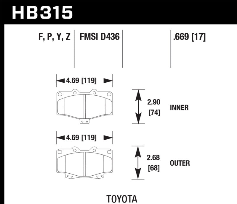 Load image into Gallery viewer, Hawk LTS Street Brake Pads
