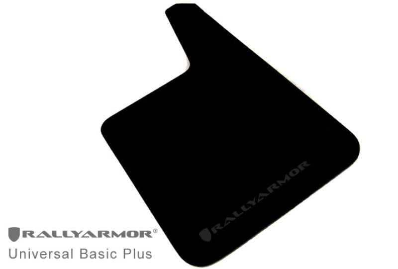 Load image into Gallery viewer, Rally Armor Universal Fit (No Hardware) Basic Plus Black Mud Flap w/ Red Logo
