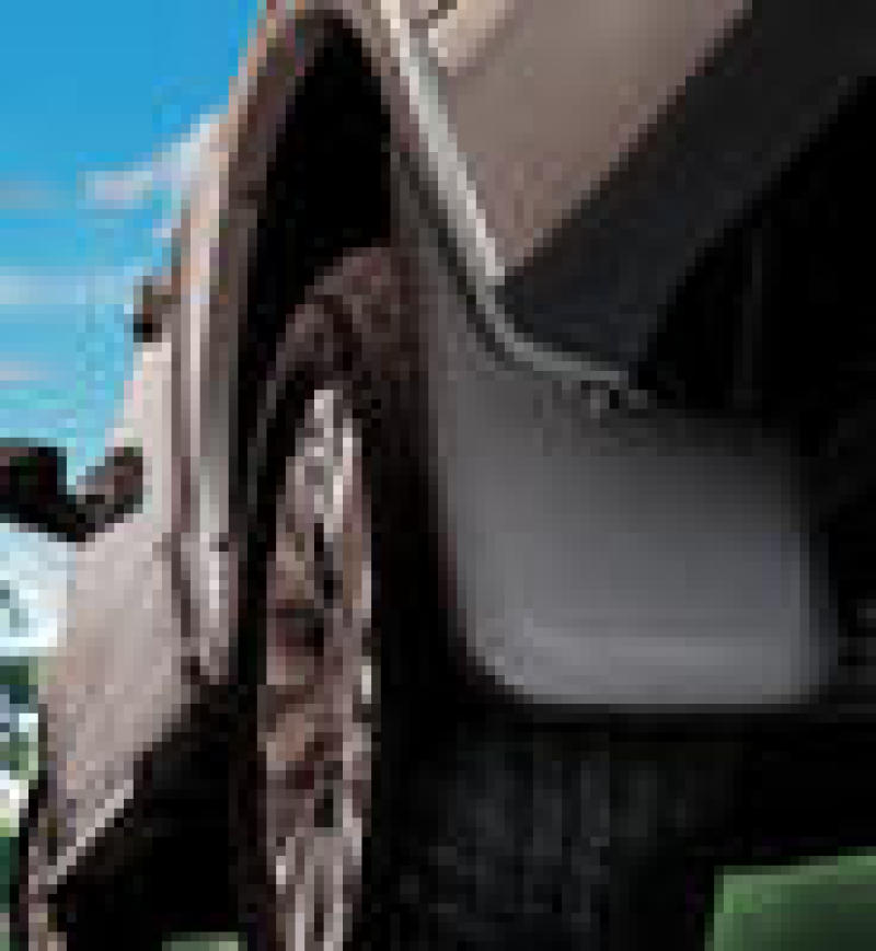 Load image into Gallery viewer, Husky Liners 10-12 Dodge Ram 3500 Dually Custom-Molded Rear Mud Guards
