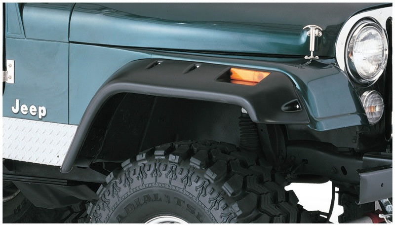Load image into Gallery viewer, Bushwacker 59-83 Jeep CJ5 Cutout Style Flares 4pc - Black
