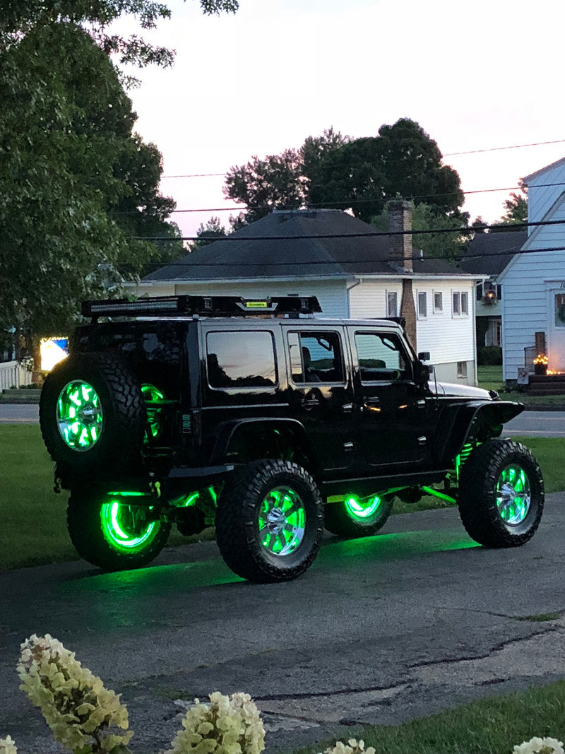 Oracle LED Illuminated Wheel Ring 3rd Brake Light - ColorSHIFT w/o  Controller