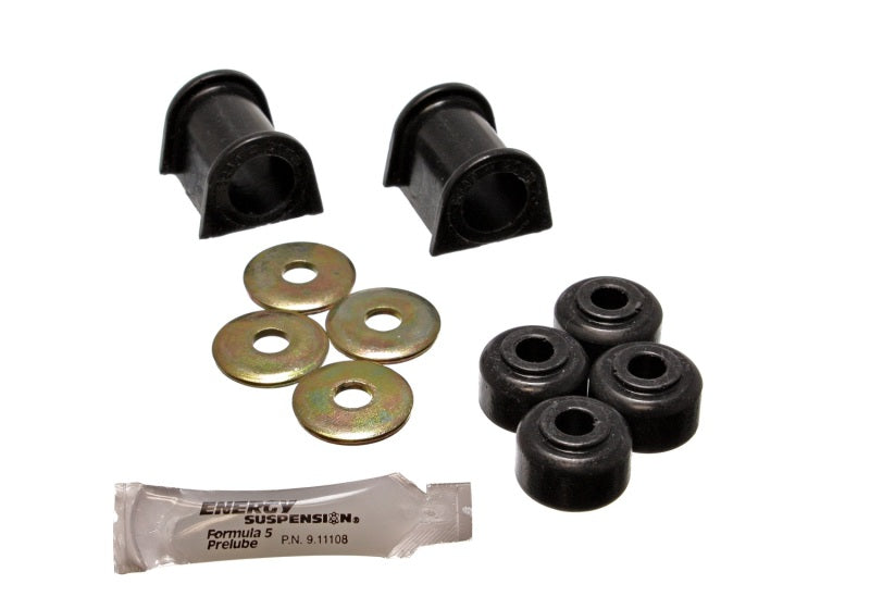 Load image into Gallery viewer, Energy Suspension 90-94 Mitsubishi Eclipse AWD Black 20mm Front Sway Bar Bushings (Sway bar end link
