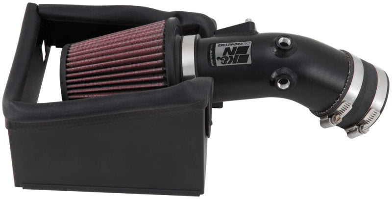KN 13-18 Ford Fusion 2.5L Typhoon Cold Air Intake Fuel Injector  Connection