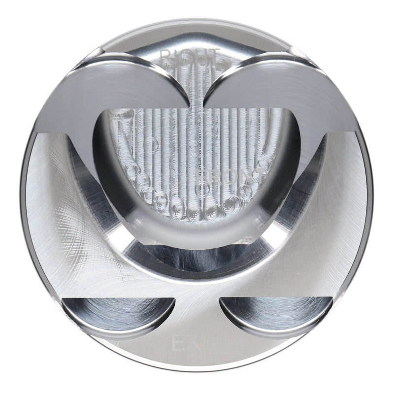 Load image into Gallery viewer, JE Pistons Nissan VR30DDTT 86mm Bore 10.2:1 CR -3cc Dish - Set of 6
