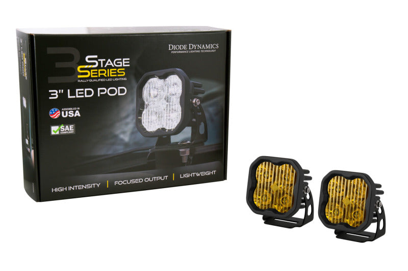 Load image into Gallery viewer, Diode Dynamics SS3 Pro ABL - Yellow Combo Standard (Pair)
