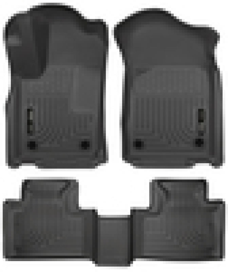 Load image into Gallery viewer, Husky Liners 16 Dodge Durango/Jeep Grand Cherokee Weatherbeater Black Front &amp; 2nd Seat Floor Liners
