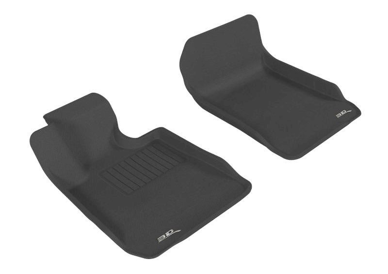 Load image into Gallery viewer, 3D MAXpider 2006-2011 BMW 3 Series E90/E92 Kagu 1st Row Floormat - Black
