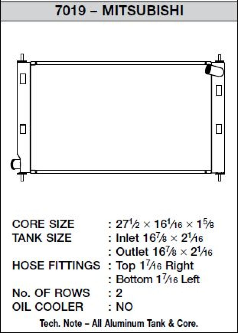 Load image into Gallery viewer, CSF 08-15 Mitsubishi Lancer Evo X Radiator
