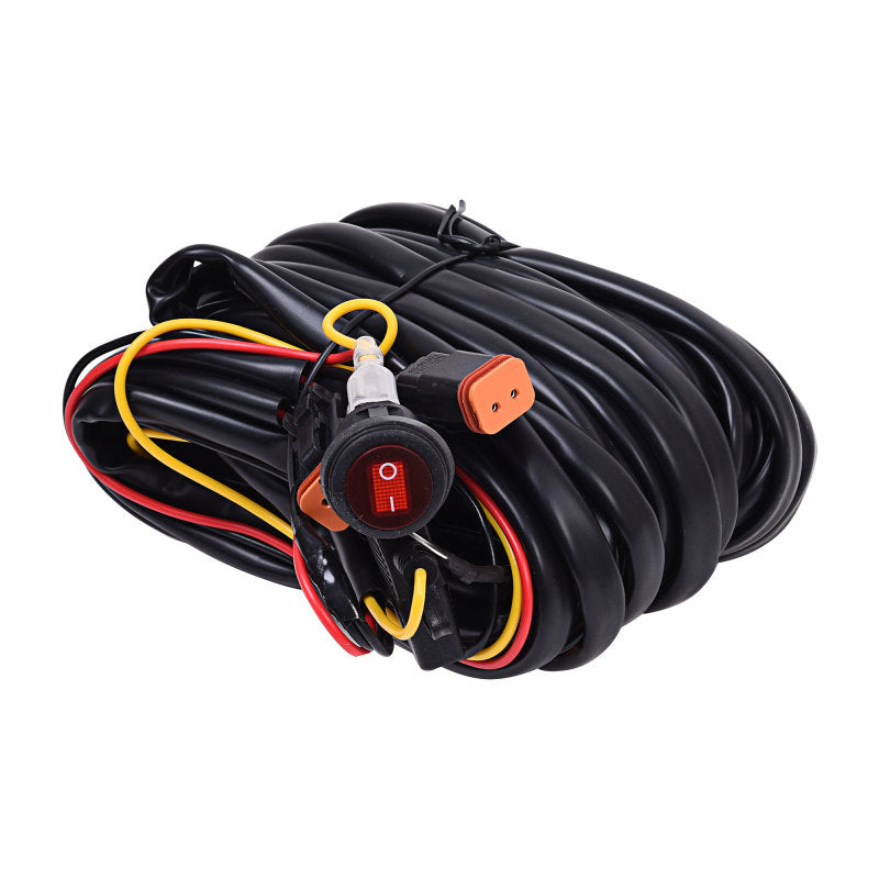 Load image into Gallery viewer, KC HiLiTES Wiring Harness for (2) Lights w/2-Pin Deutsch Connectors (110w Max Total)
