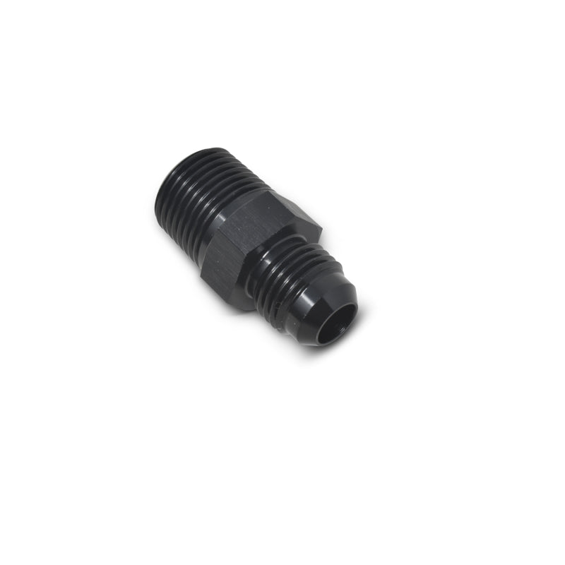Load image into Gallery viewer, Russell Performance -8 AN to 3/8in NPT Straight Flare to Pipe (Black)
