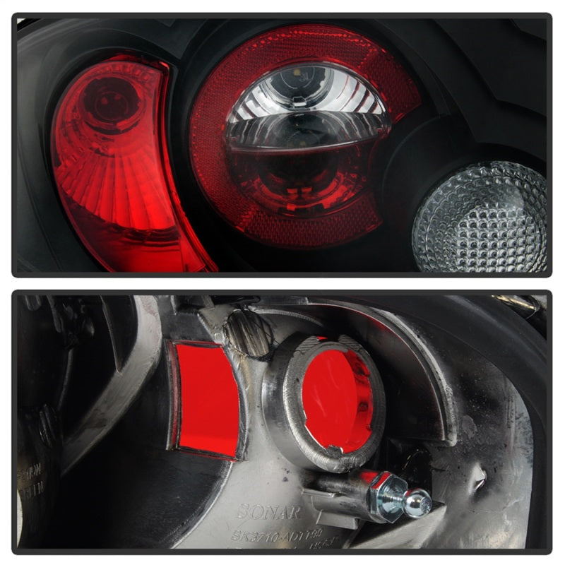 Load image into Gallery viewer, Spyder Audi TT 00-06 Euro Style Tail Lights Black ALT-YD-ATT99-BK
