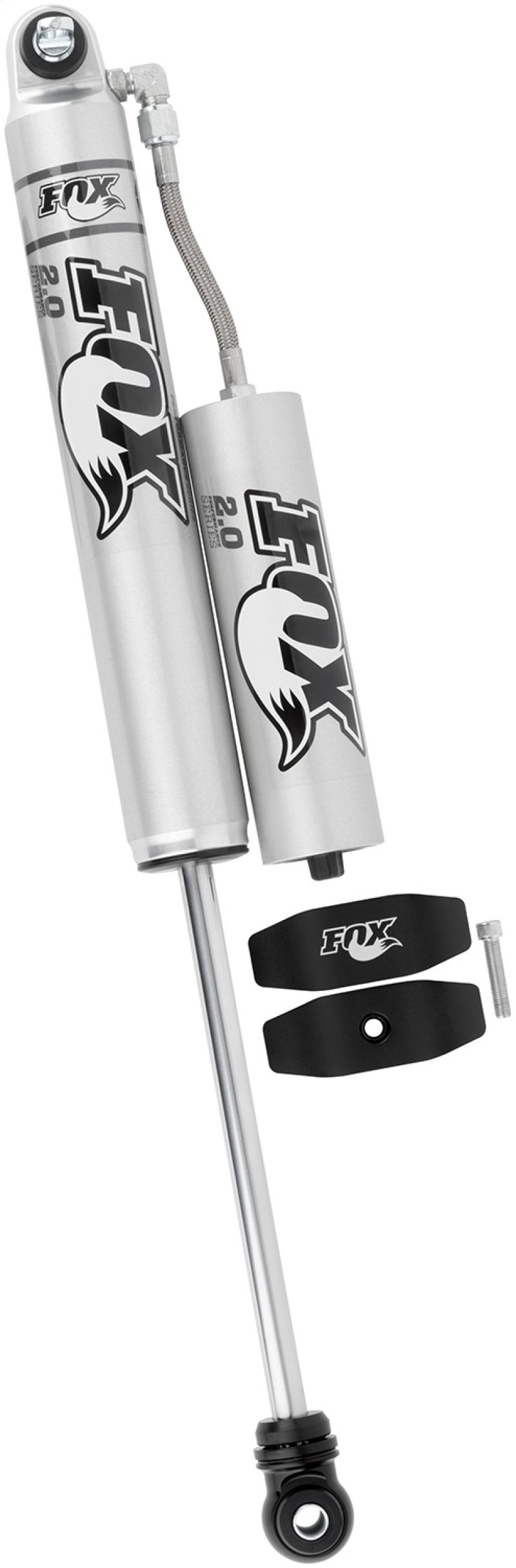 Load image into Gallery viewer, Fox 07+ Jeep JK 2.0 Performance Series 10.1in. Smooth Body Remote Res. Rear Shock / 2.5-4in. Lift
