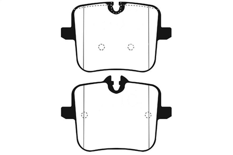 Load image into Gallery viewer, EBC 2018+ BMW M5 4.4TT (F90) Yellowstuff Rear Brake Pads
