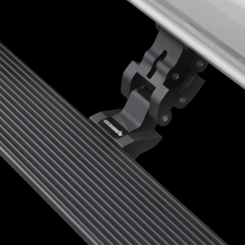 Load image into Gallery viewer, Go Rhino 11-22 Ram 2500/3500 CC 4dr E-BOARD E1 Electric Running Board Kit (No Drill) - Tex. Blk
