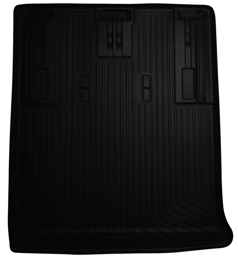 Load image into Gallery viewer, Husky Liners 07-13 GM Escalade/Suburban/Yukon WeatherBeater Black Rear Cargo Liners (5 Ft.)
