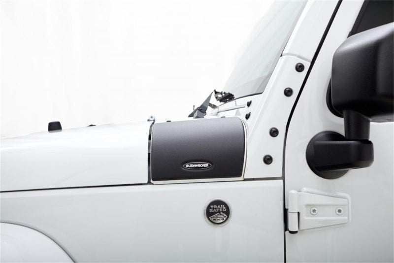 Load image into Gallery viewer, Bushwacker 07-18 Jeep Wrangler Trail Armor Cowl Cover - Black
