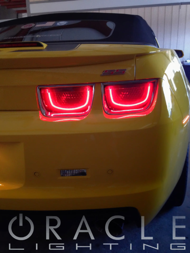 Load image into Gallery viewer, Oracle Chevy Camaro 10-13 Afterburner 2.0 Tail Light Halo Kit - Red
