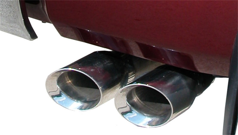 Load image into Gallery viewer, Corsa 11-14 Toyota Tundra Double Cab/Crew Max 5.7L V8 Polished Sport Cat-Back Exhaust
