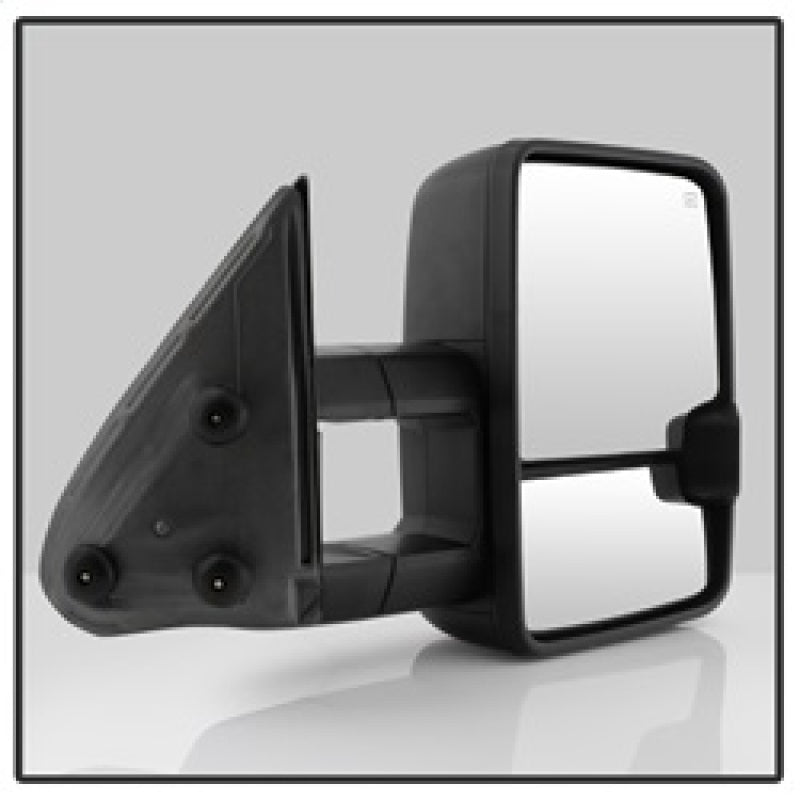 Load image into Gallery viewer, xTune Chevy Silverado 03-06 G2 Heated Smoke LED Signal Telescoping Mirrors MIR-CS03S-G2-PWH-SM-SET
