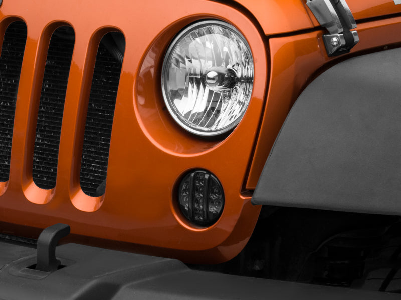 Load image into Gallery viewer, Raxiom 07-18 Jeep Wrangler JK Axial Series LED Front Turn Signals (Smoked)
