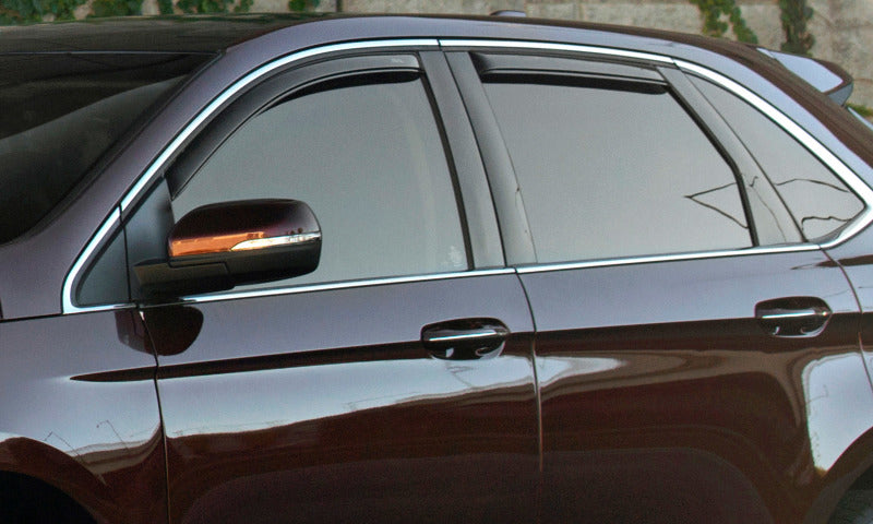 Load image into Gallery viewer, AVS 09-18 Dodge Journey Ventvisor In-Channel Front &amp; Rear Window Deflectors 4pc - Smoke
