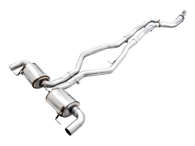 Load image into Gallery viewer, AWE Tuning 2019+ BMW M340i (G20) Non-Resonated Touring Edition Exhaust (Use OE Tips)
