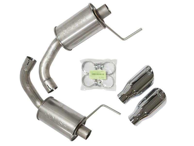 Load image into Gallery viewer, ROUSH 2015-2017 Ford Mustang 5.0L V8 Exhaust Kit w/ Round Tips
