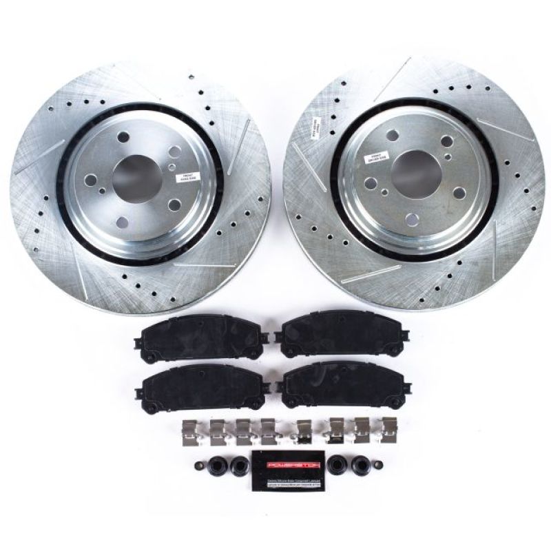 Load image into Gallery viewer, Power Stop 15-17 Lexus NX200t Front Z23 Evolution Sport Brake Kit
