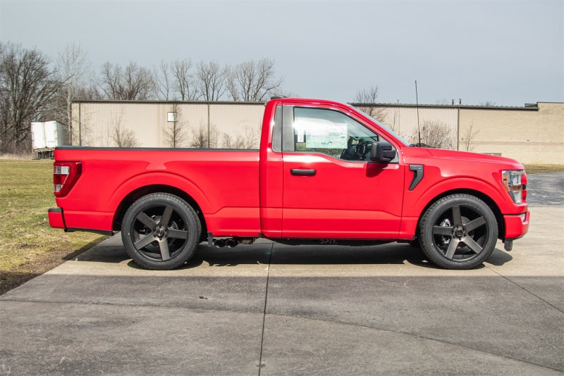 Load image into Gallery viewer, Corsa 2021-2022 Ford F-150 Regular Cab/6.5in Bed 5.0L V8 Xtreme Cat-Back Front of Tire Exit-Black PV
