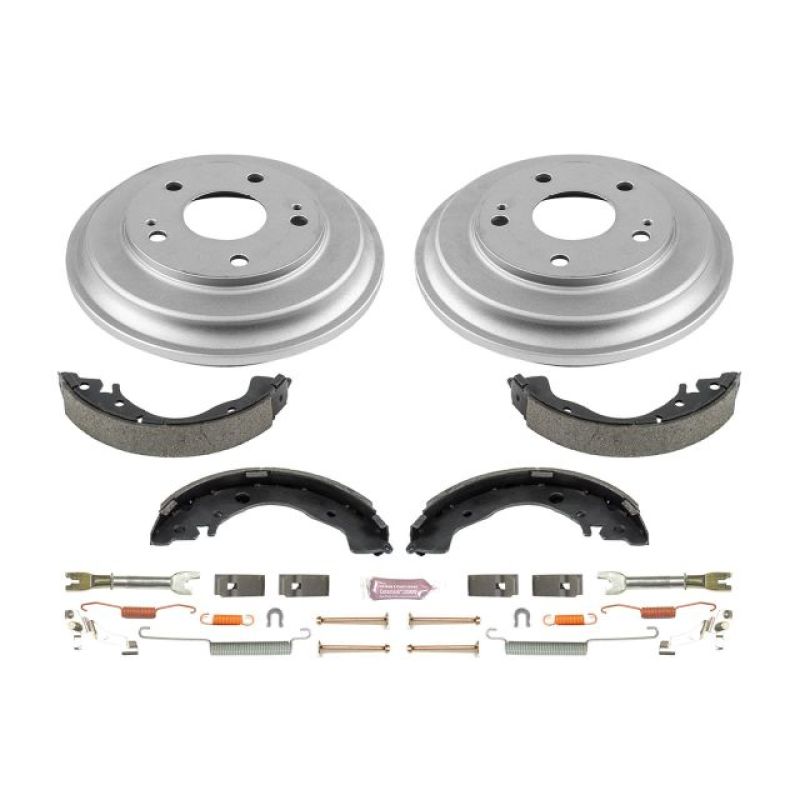 Load image into Gallery viewer, Power Stop 06-11 Honda Civic Coupe Rear Autospecialty Drum Kit
