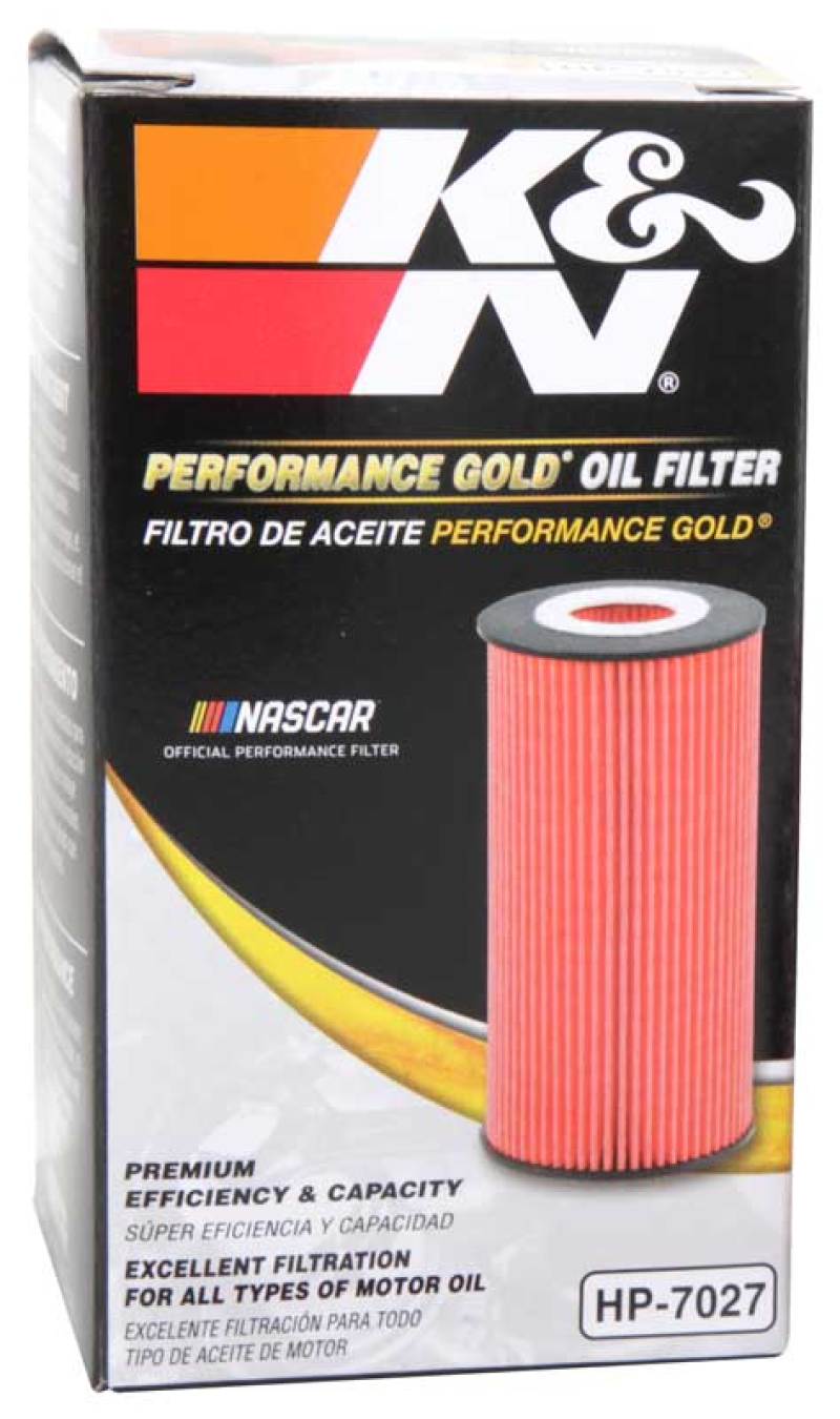 Load image into Gallery viewer, K&amp;N Performance Oil Filter for 09-19 GM 1.4L / 1.6L / 1.8L w/ Hengst Filter Housing
