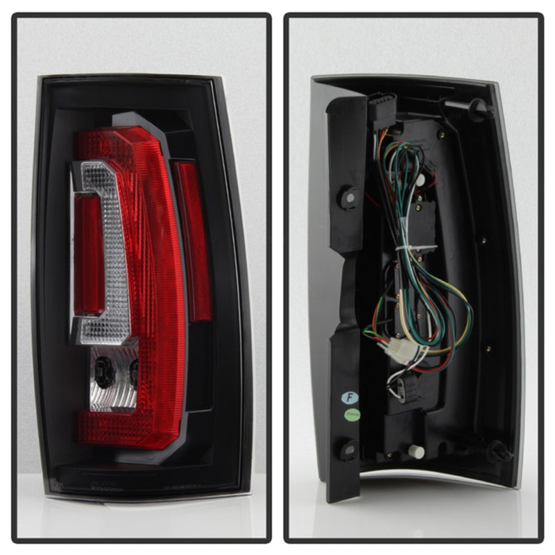 Load image into Gallery viewer, Spyder Chevy Suburban/Tahoe 07-14 V2 - Light Bar LED Tail Lights - Black ALT-YD-CSUB07V2-LED-BK
