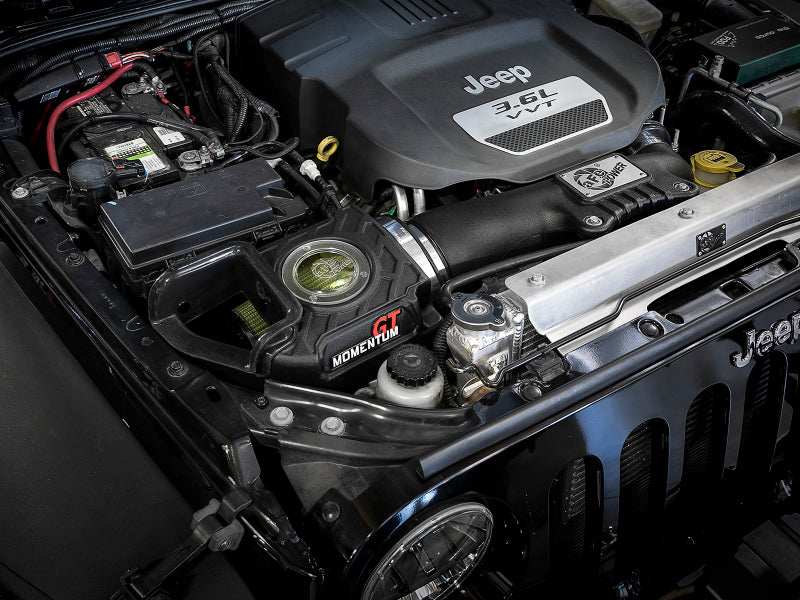Load image into Gallery viewer, aFe Momentum GT Pro GUARD 7 Cold Air Intake System 12-18 Jeep Wrangler JK V6 3.6L
