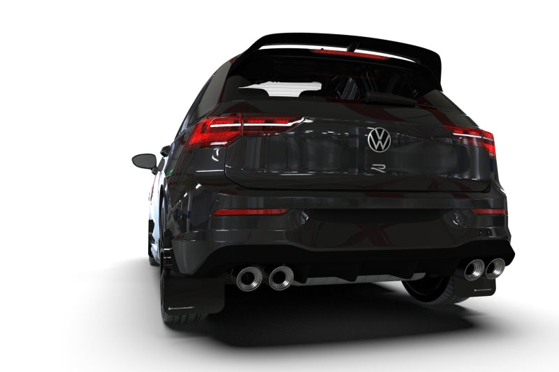 Load image into Gallery viewer, Rally Armor 2022 MK8 Volkswagen Golf GTI/R Black UR Mud Flap w/ Blue Logo
