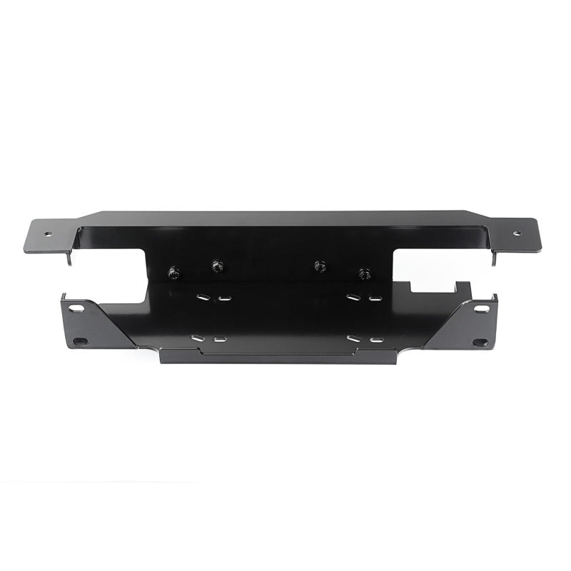 Load image into Gallery viewer, Rugged Ridge Winch Plate Stamped Bumper 13-18 Jeep Wrangler
