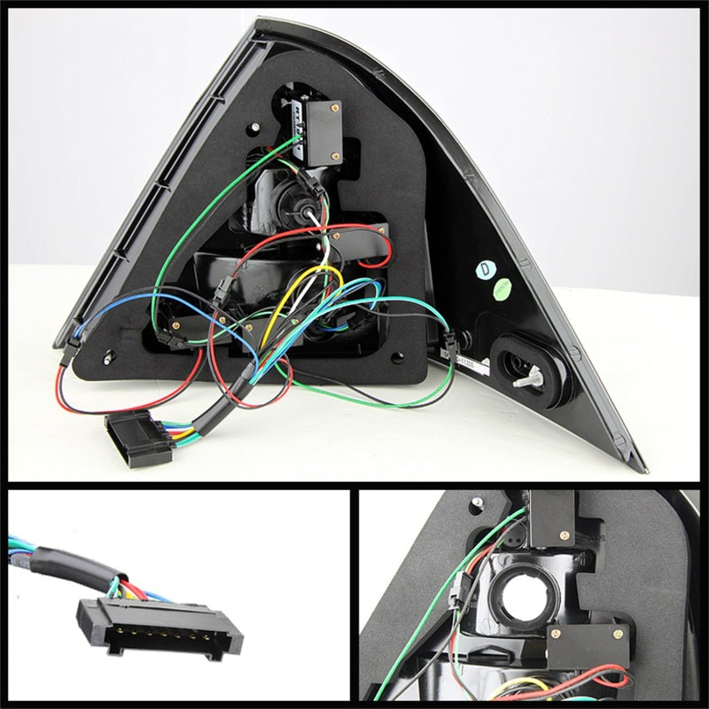 Load image into Gallery viewer, Spyder Mercedes Benz W203 C-Class 05-07 4DR Sedan LED Tail Lights Smoke ALT-YD-MBZC05-LED-SM
