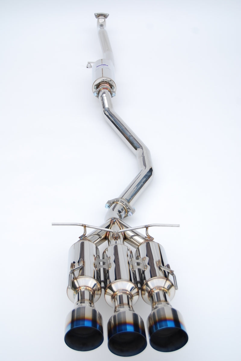 Load image into Gallery viewer, Invidia 17+ Honda Civic SI Sedan Gemini Triple Titanium Tip Cat-back Exhaust
