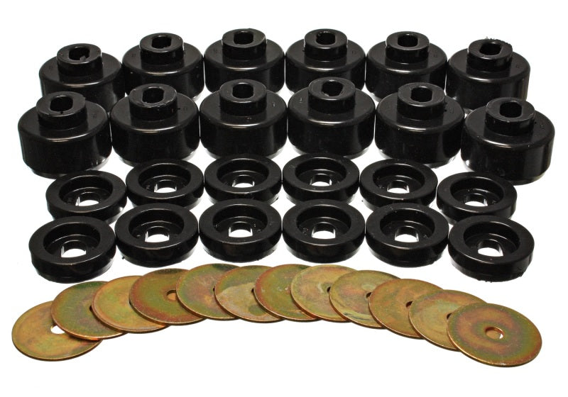 Load image into Gallery viewer, Energy Suspension Body Mount Set - Black
