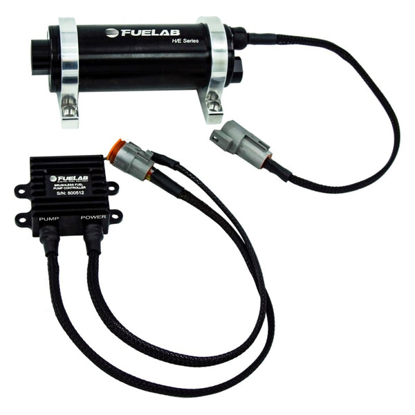 Fuelab High Efficiency EFI In-Line Twin Screw Fuel Pump - 850 HP