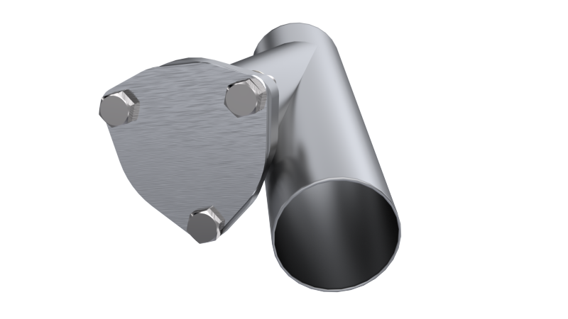 Load image into Gallery viewer, QTP 2.5in Weld-On QTEC Exhaust Cutout Y-Pipe
