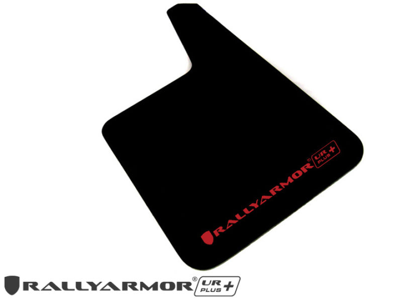Load image into Gallery viewer, Rally Armor Universal Fit (No Hardware) UR Plus Red UR Mud Flap w/ White Logo
