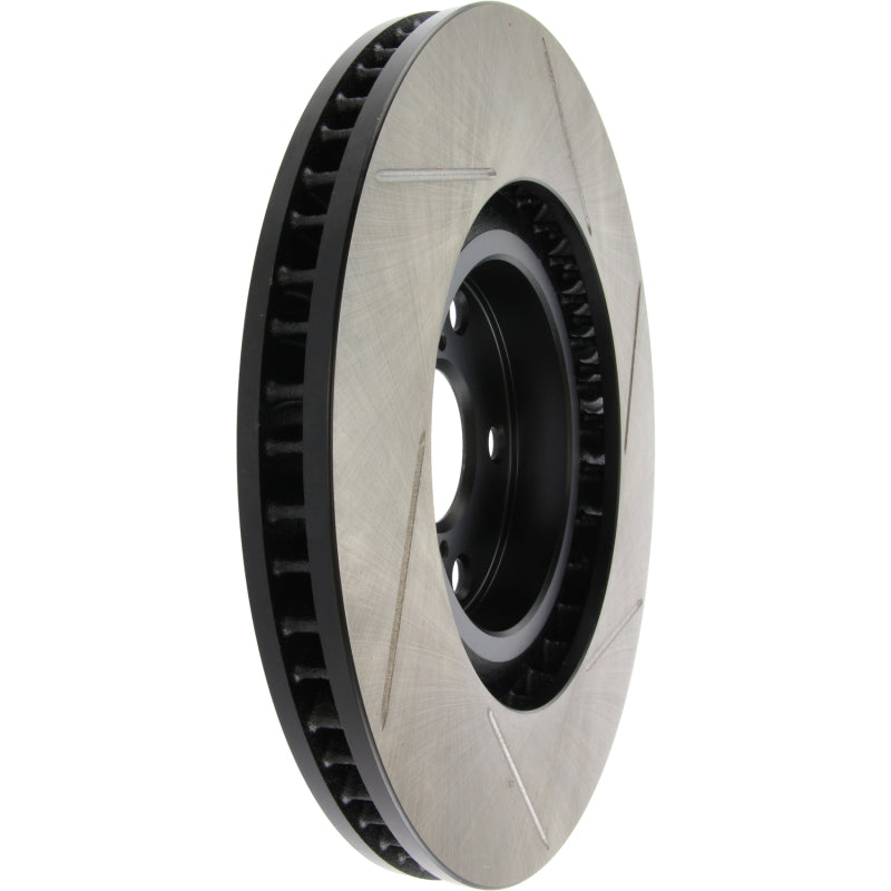 Load image into Gallery viewer, StopTech Power Slot 5/93-98 Supra Turbo Front Right SportStop Slotted Rotor
