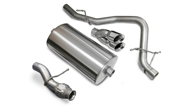 Load image into Gallery viewer, Corsa 09-11 Chevrolet Tahoe 5.3L V8 Polished Sport Cat-Back Exhaust
