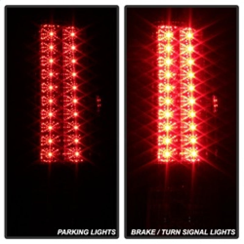 Load image into Gallery viewer, Spyder GMC Sierra 07-13 (Not fit 3500 Dually 4 Rear Wheels)LED Tail Lights Black ALT-YD-GS07-LED-BK

