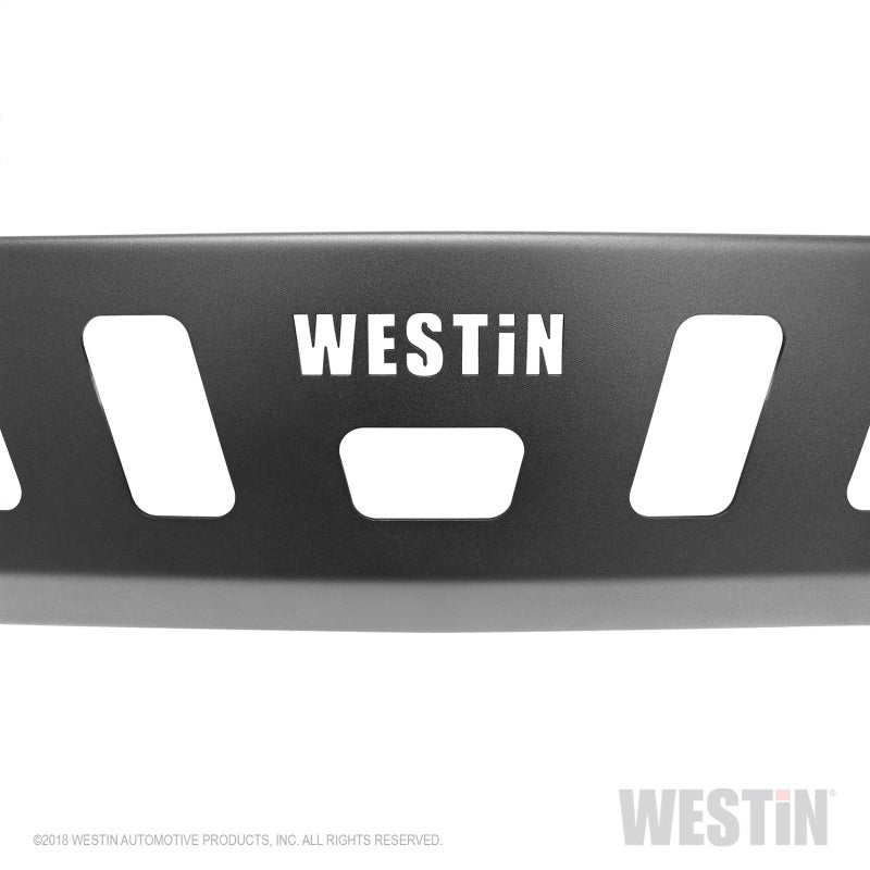 Load image into Gallery viewer, Westin 18-19 Jeep Wrangler JL Front Bumper Skid Plate - Textured Black
