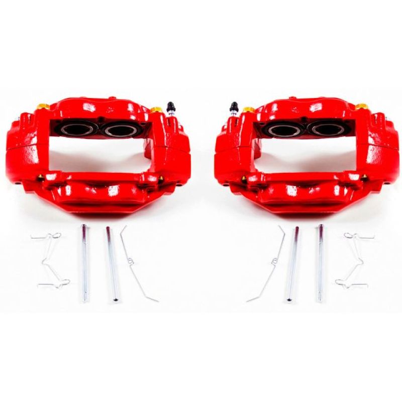 Load image into Gallery viewer, Power Stop 08-15 Toyota Sequoia Front Red Calipers w/o Brackets - Pair
